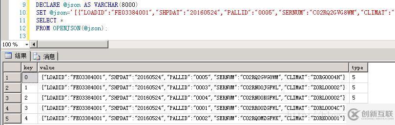 SQL Server中JSON 函數(shù)如何使用