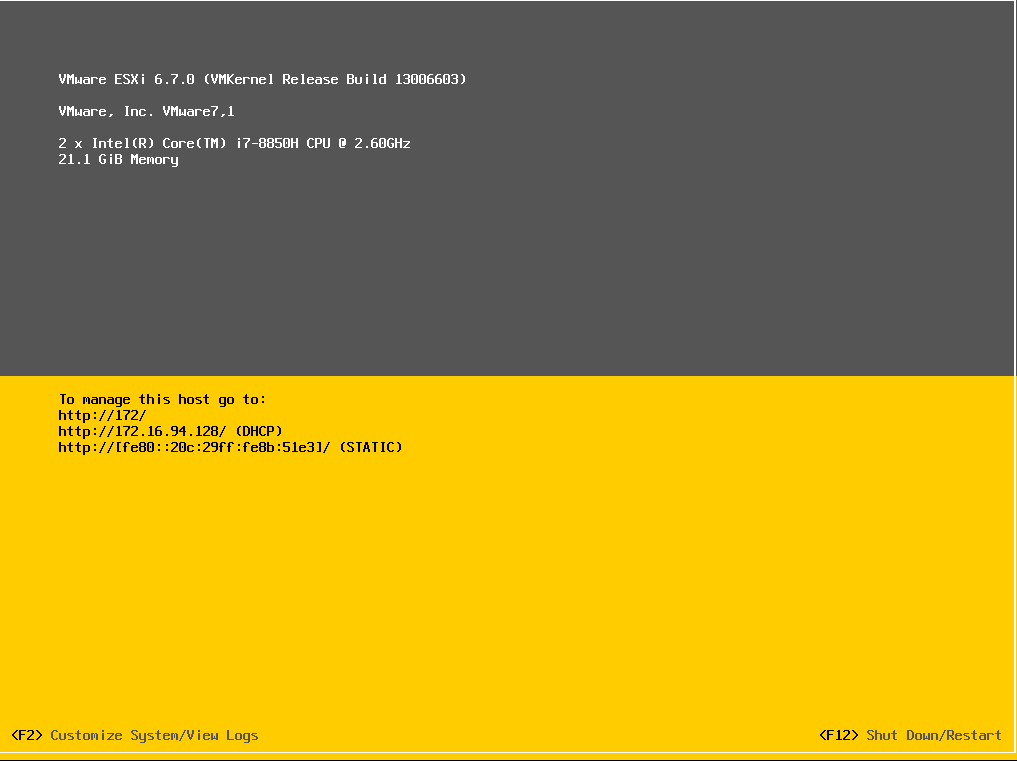 如何在Workstation 15上測(cè)試vShere 6.7＋vCenter Server
