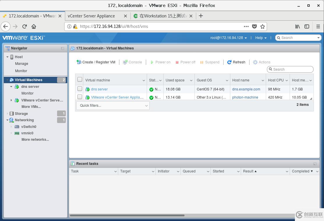如何在Workstation 15上測(cè)試vShere 6.7＋vCenter Server