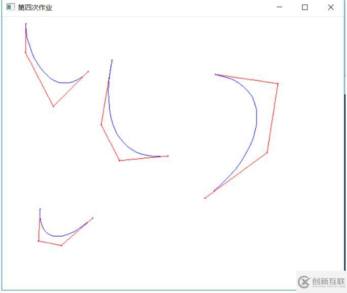 OpenGL繪制貝塞爾曲線的方法