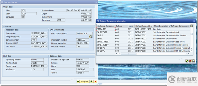 使用SWPM安裝 SAP ERP6.0 on solaris 10