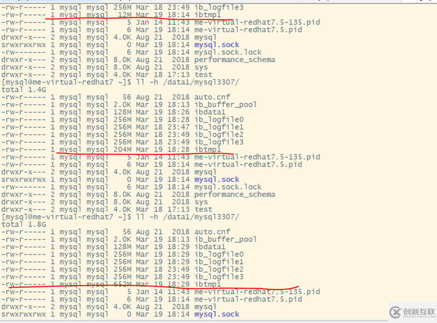 mysql臨時表，臨時表空間，ibtmp1表空間暴增原因初探