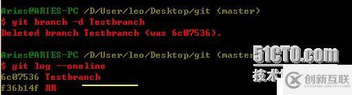 git分支創(chuàng)建分支刪除分支合并