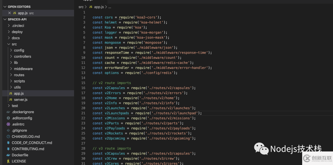 Nodejs開發(fā)的SpaceX-API的原理和用法是什么