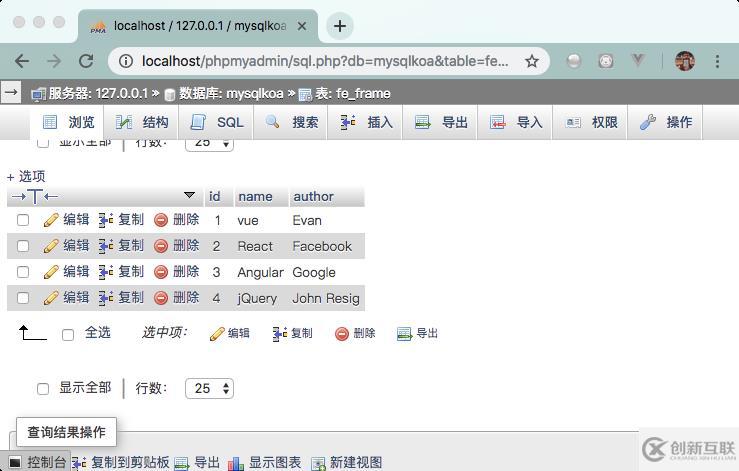 Node.js中操作MySQL數(shù)據(jù)庫的方法
