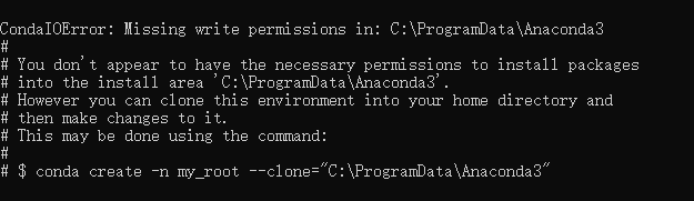 解決anaconda安裝錯誤的方法