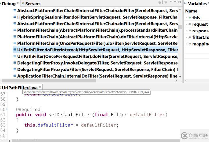 SAP Hybris的鏈?zhǔn)竭^濾器filter chain怎么使用