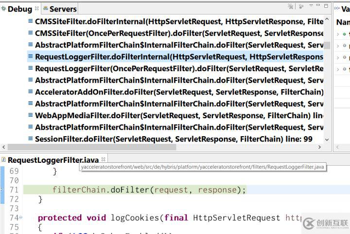 SAP Hybris的鏈?zhǔn)竭^濾器filter chain怎么使用