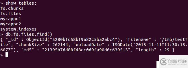 MongoDB實戰(zhàn)(3)固定集合與GridFS