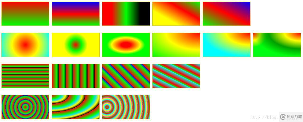 CSS3常用的顏色漸變模式有哪些
