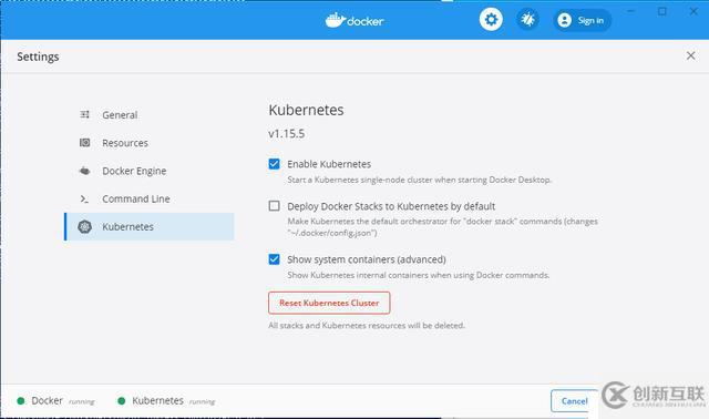 在Windows 10上安裝Docker Desktop并啟用Kubernetes
