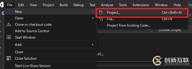 Visual Studio 2019如何創(chuàng)建C++項目