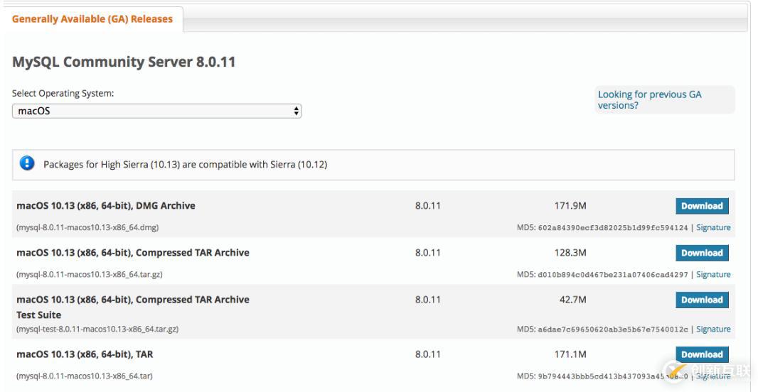 mac系統(tǒng)中如何安裝配置mysql 8.0.11