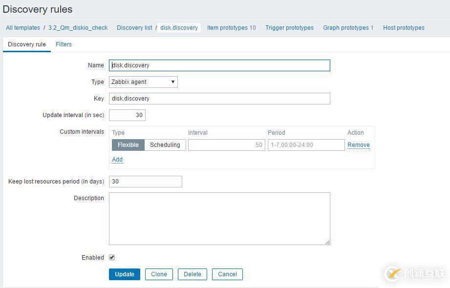zabbix監(jiān)控磁盤(pán)IO(二)
