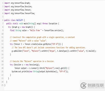 Java / JavaScript在TensorFlow中的入門使用指南