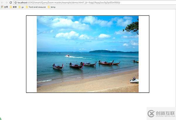 jQuery中圖片縮放插件smartZoom的用法