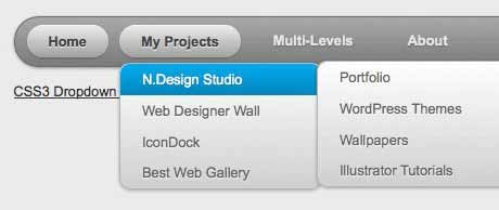 9個優(yōu)秀的CSS3按鈕和菜單
